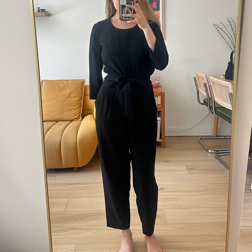 Black Madewell jumpsuit